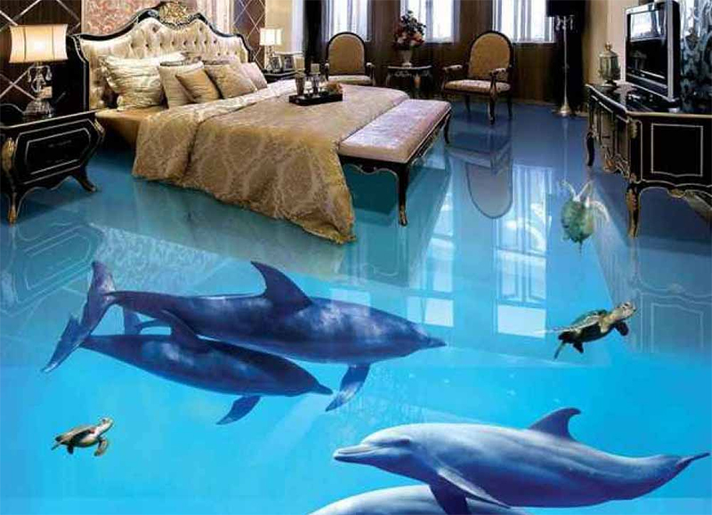 Epoksi 3D Zemin Kaplama