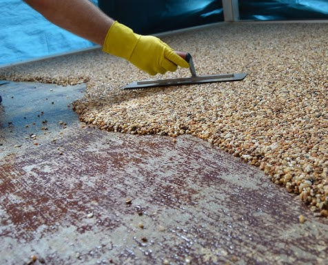 Epoksi Agrega Taş Döşeme