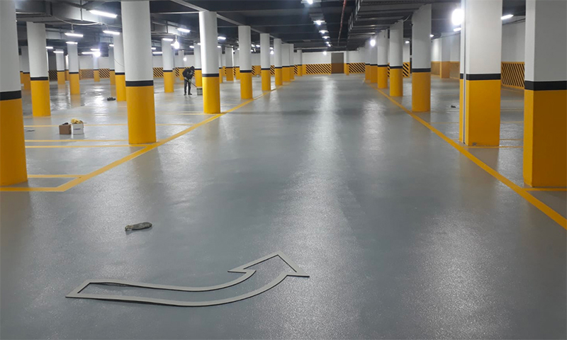Otopark Epoksi Zemin Kaplama